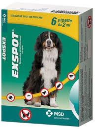 EXSPOT SPOT-ON CANE CF. (6 PIPETTE x 2 ML)