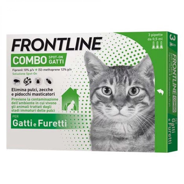 FRONTLINE COMBO GATTI 3 PIPETTE
