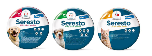 SERESTO COLLARE CANE DI PESO <8kg 38cm