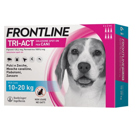 FRONTLINE TRI-ACT 10-20 Kg 6 PIPETTE