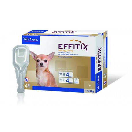 EFFITIX TOY <4 KG 4 PIPETTE