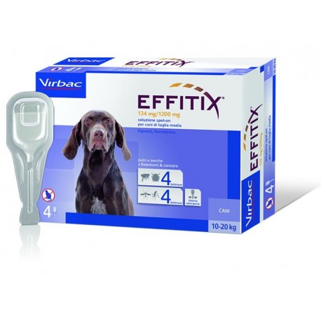 EFFITIX MEDIUM 10-20 KG 4 PIPETTE