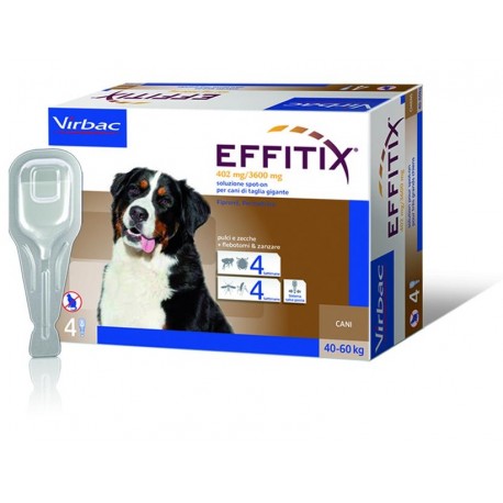 EFFITIX EXTRALARGE 40-60 KG 4 PIPETTE