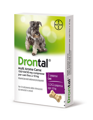 DRONTAL MULTI AROMA CARNE 2 CPR