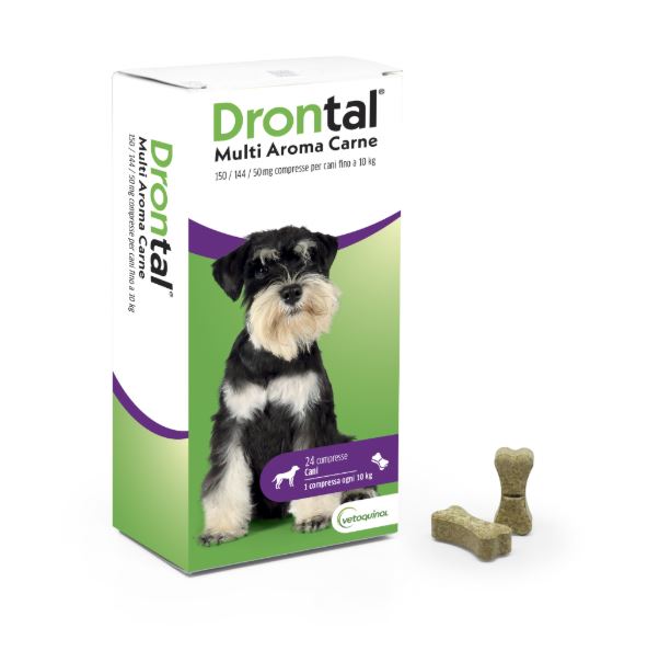 DRONTAL MULTI AROMA CARNE 24 CPR