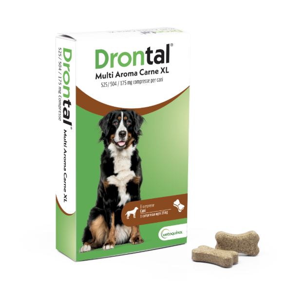 DRONTAL MULTI AROMA CARNE XL 8 CPR