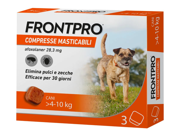 FRONTPRO 3 CPR 28 MG >4-10 Kg