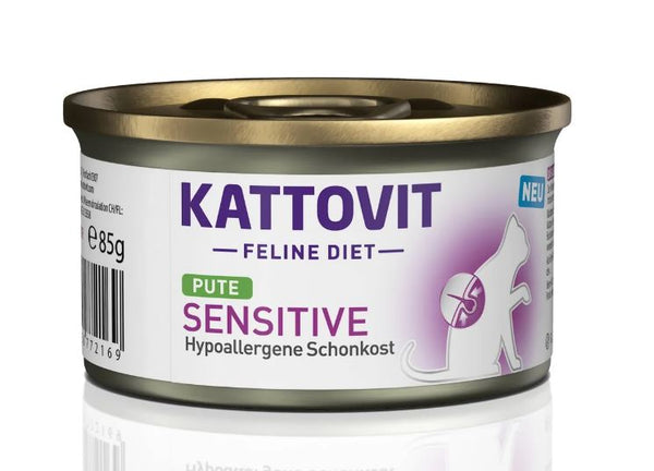 KATTOVIT GATTO DIET SENSITIVE TACCHINO LATTINA 85 GR