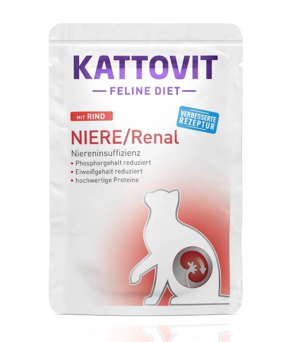 KATTOVIT GATTO DIET RENAL MANZO BUSTA 85 GR