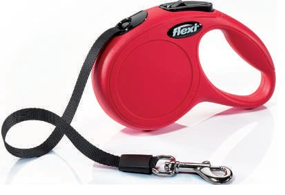 Flexi Guinzaglio Classic Fettuccia "S" 5 Mt Rosso