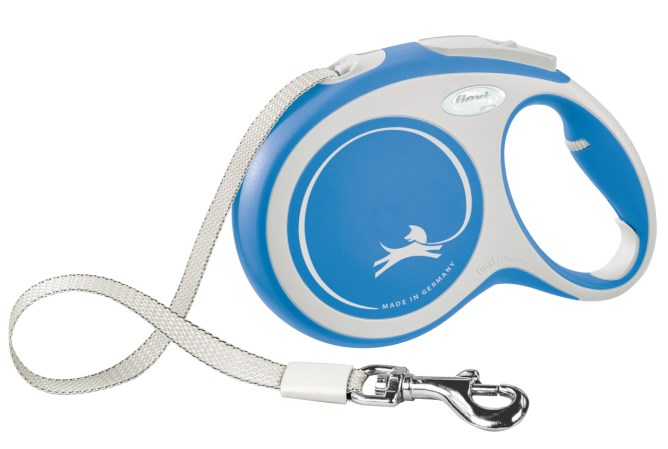 FLEXI GUINZAGLIO NEW COMFORT FETTUCCIA "L" 5 MT BLU