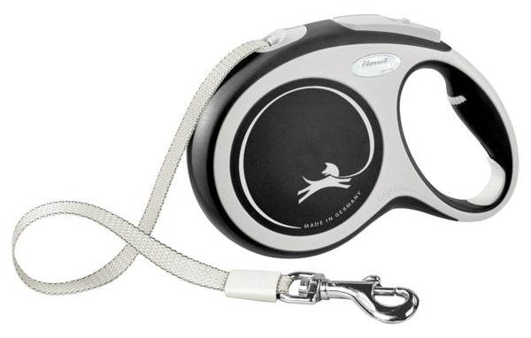 Flexi Guinzaglio New Comfort Fettuccia "L" 5 Mt Nero