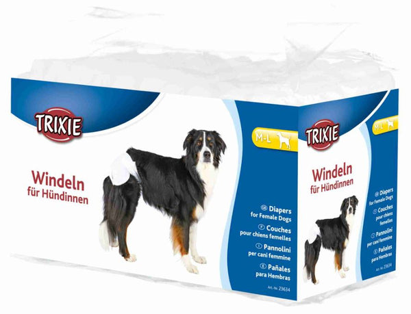 TRIXIE PANNOLINO PER CANI TG. M-L 36-52 CM 12 PZ