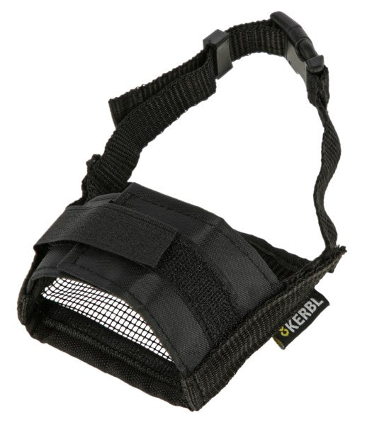 KERBL CANE MUSERUOLA IN NYLON TG. XL 20-26 CM NERO