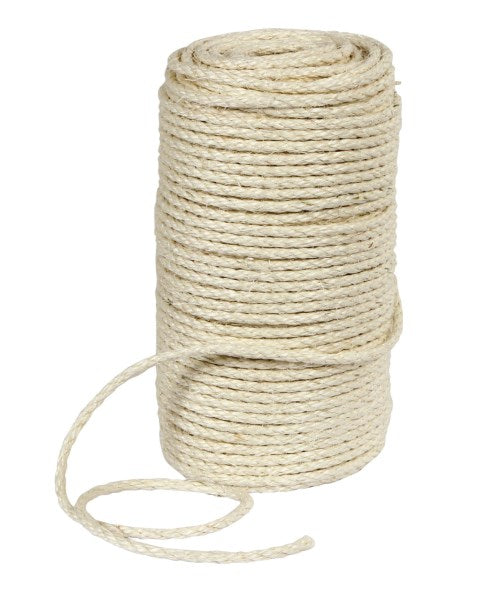 KERBL GATTO TIRAGRAFFI CORDA IN SISAL DI RICAMBIO 0,5x100 CM