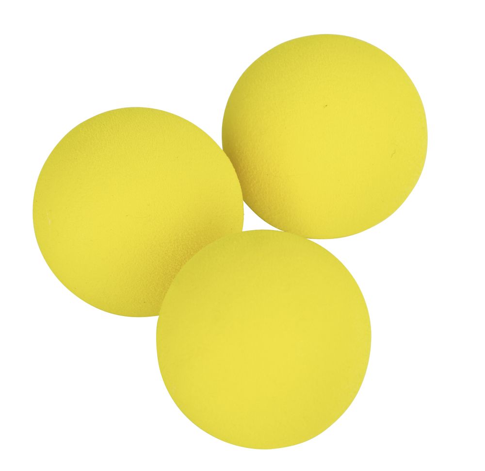 KERBL GATTO GIOCO PALLA IN MATERIALE ESPANSO 4,5 CM CF. (3 PZ)