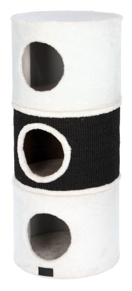KERBL GATTO TIRAGRAFFI BOTTE NIKI 37,5x90 CM BIANCO/NERO