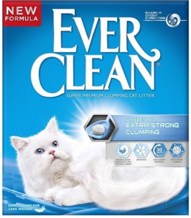 EVERCLEAN LETTIERA GATTO EXTRA STRONG UNSCENTED NEUTRO 10 LT 9,8 KG