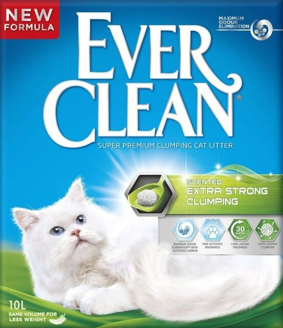 EVERCLEAN LETTIERA GATTO EXTRA STRONG SCENTED PROFUMATA 10 LT 9,8 KG