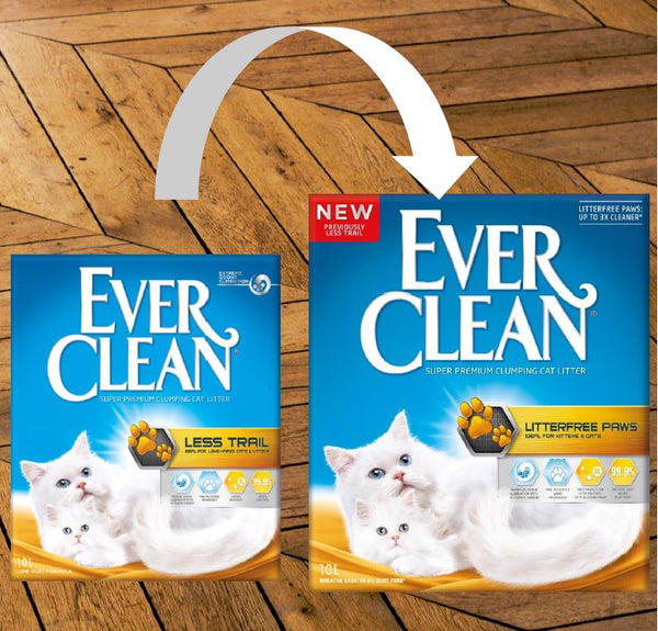 EVERCLEAN LETTIERA GATTO LITTERFREE PAWS 6 LT 5,8 KG (SOSTITUISCE EVERCLEAN LESS TRAIL )