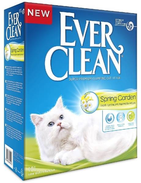 EVERCLEAN LETTIERA GATTO SPRING GARDEN 6 LT 5,8 KG