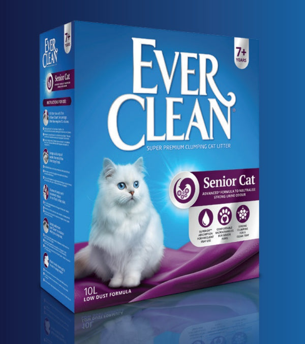 EVERCLEAN LETTIERA GATTO SENIOR 10 LT 9,8 KG