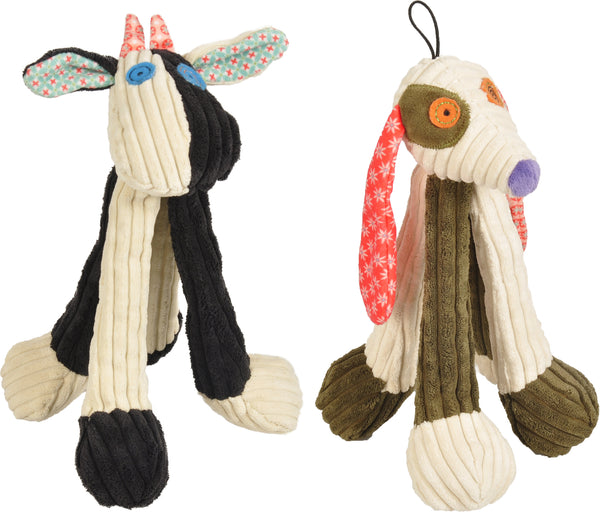 FLAMINGO CANE GIOCO PELUCHE "LAZY" 27 CM