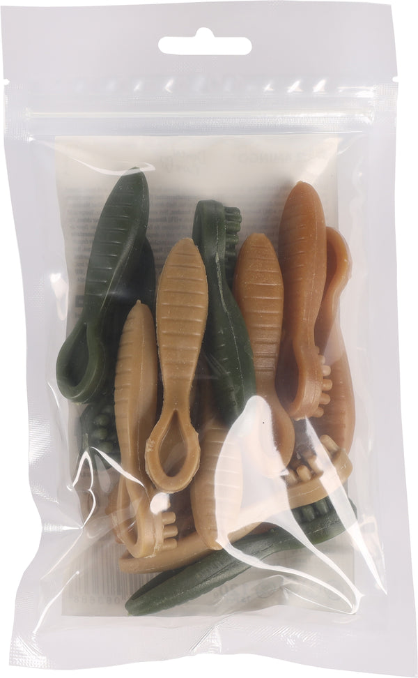 FLAMINGO CANE SNACK VEGGIE SPAZZOLINO 7,5 CM CF. (15 PZ)