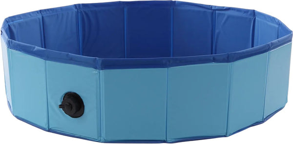 FLAMINGO CANE PISCINA ROTONDA "SPLATTER" 80x20 CM AZZURRO