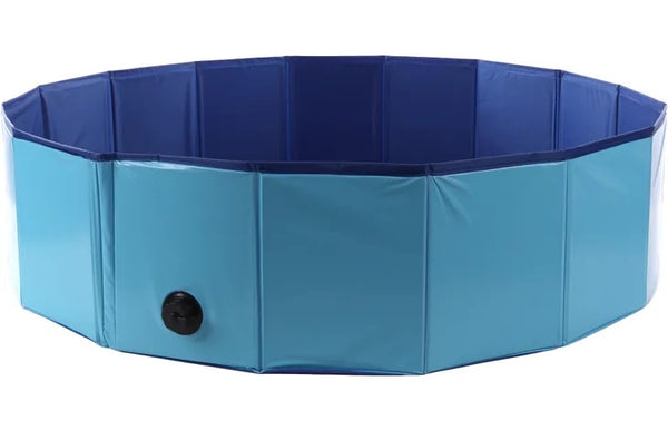 FLAMINGO CANE PISCINA ROTONDA "SPLATTER" 120x30 CM AZZURRO