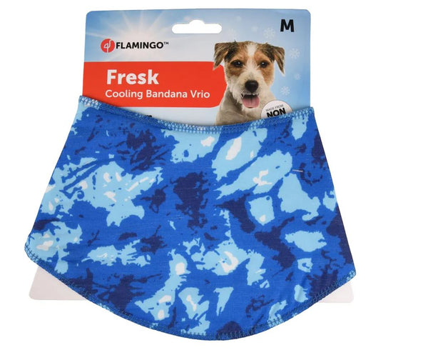 FLAMINGO CANE BANDANA REFRIGERANTE "FRESK" 36-46 CM