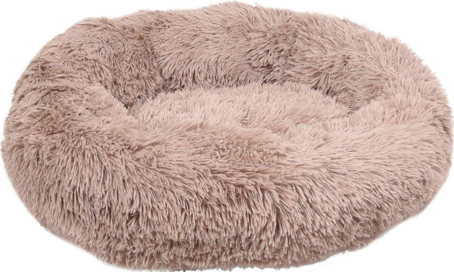 FLAMINGO CUCCIA ROTONDA "CESTO KREMS" 50x50x18 CM MARRONE CHIARO