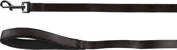 FLAMINGO CANE GUINZAGLIO IN NYLON "ABBI" 1,3 MT x 15 MM NERO