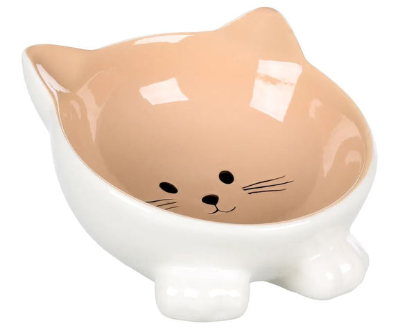 FLAMINGO GATTO CIOTOLA IN CERAMICA "PUZI" 125 ML