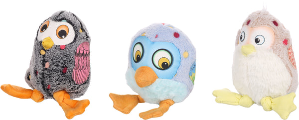 FLAMINGO CANE GIOCO PELUCHE "BIRDI" 16 CM (colori assortiti)