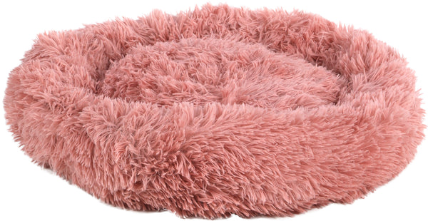 FLAMINGO CUCCIA ROTONDA "CESTO PACHA" 55x55x12 CM ROSA ANTICO