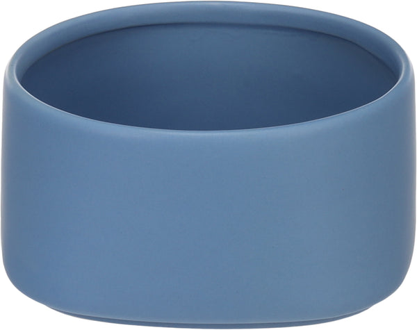 FLAMINGO CIOTOLA IN CERAMICA "ZARA" ROTONDA 1000 ML AZZURRO