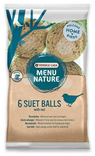 VERSELE-LAGA MENU NATURE PALLE DI GRASSO CON RETE 6 PZ 540 GR