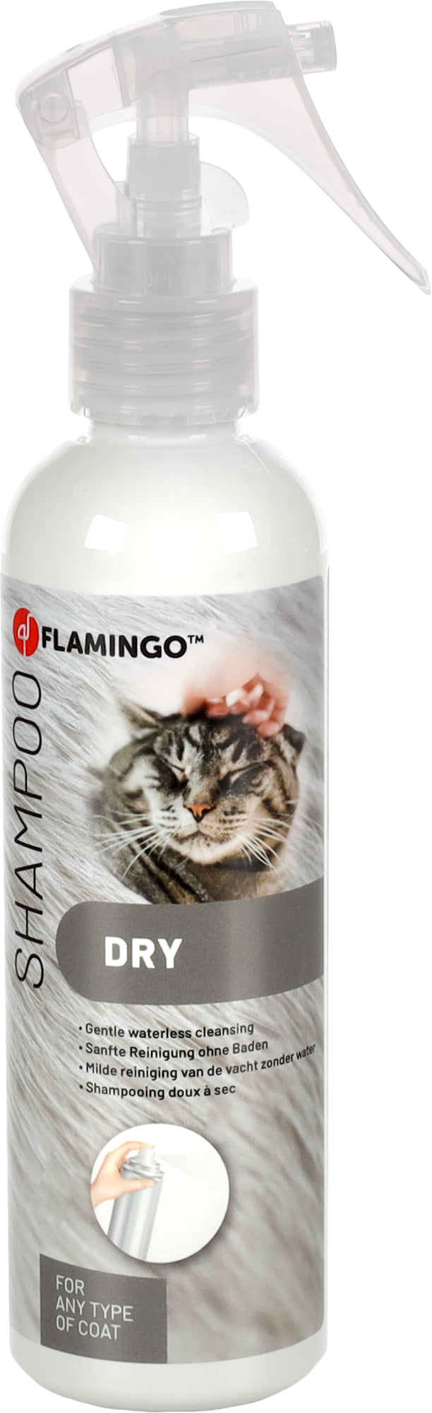 FLAMINGO GATTO SHAMPOO SECCO ALOE VERA 200 ML