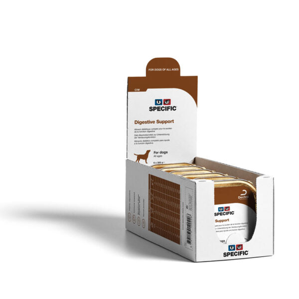 SPECIFIC CANE DIGESTIVE SUPPORT (CIW) VASCHETTA 300 GR alimento per cani e gatti | Pet Care Italia