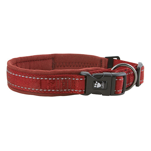 Hurtta Cane Collare Casual 20-30 CM Rosso Sottobosco