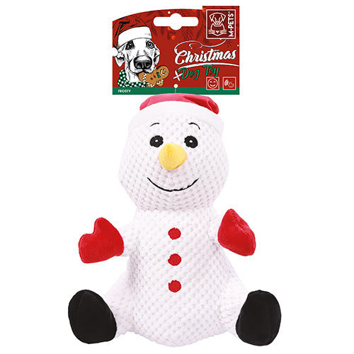 M-PETS XMAS CANE GIOCO IN PELUCHE "FROSTY" 24x19x13 CM
