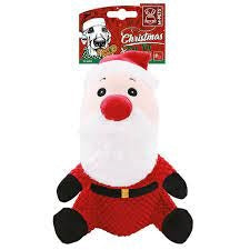 M-PETS XMAS CANE GIOCO IN PELUCHE "ST. NICK" 24x19x10 CM