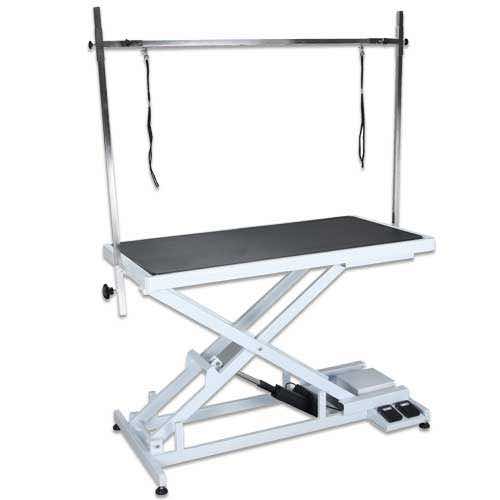 TOOLS-2-GROOM TAVOLO DA TOELETTATURA "LUXY GROOM" IDRAULICO CON DOPPIA STAFFA 110x60 CM