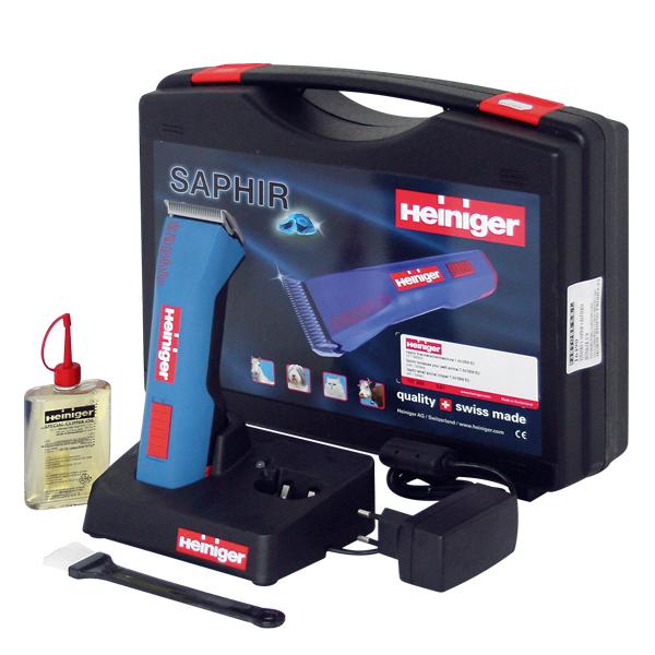 HEINIGER TOSATRICE MODELLO SAPHIR 35W Con VALIGETTA 2 Batterie e testina Size 10