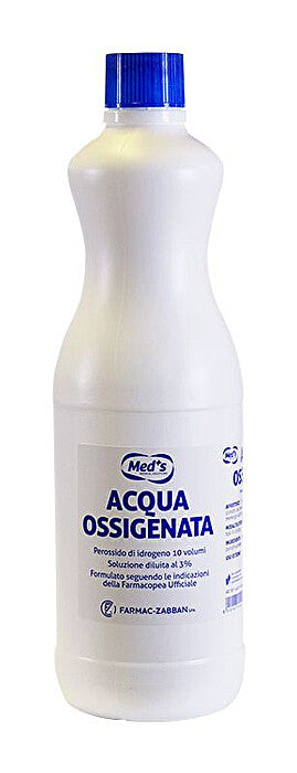 ACQUA OSSIGENATA FARMAC ZABBAN 3% 10 VOLUMI 1 lt