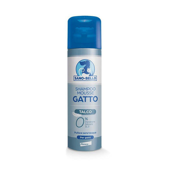 SANOeBELLO GATTO SHAMPOO MOUSSE TALCO 200 ML