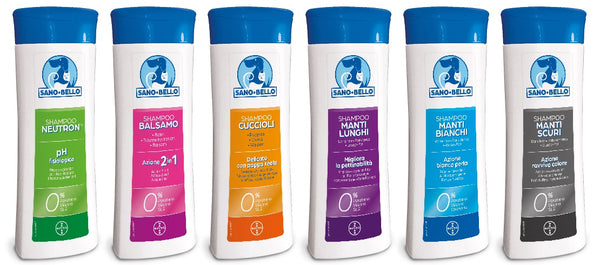 SANOeBELLO CANE SHAMPOO MANTI BIANCHI 250 ML