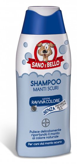 SANOeBELLO CANE SHAMPOO MANTI SCURI 250 ML