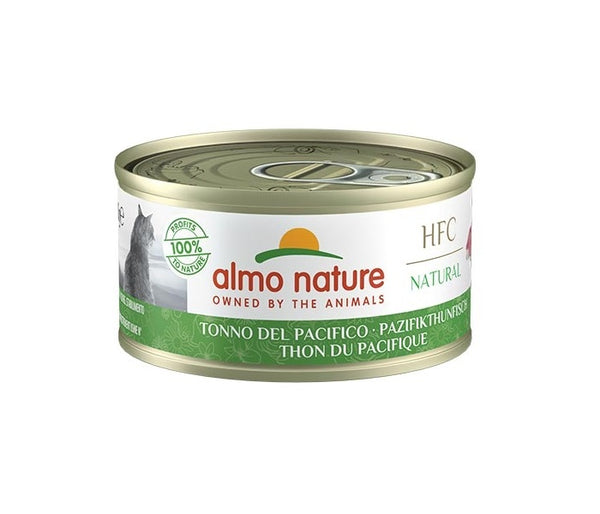 ALMO NATURE HFC NATURAL CATS 24X70 G TONNO PACIFICO